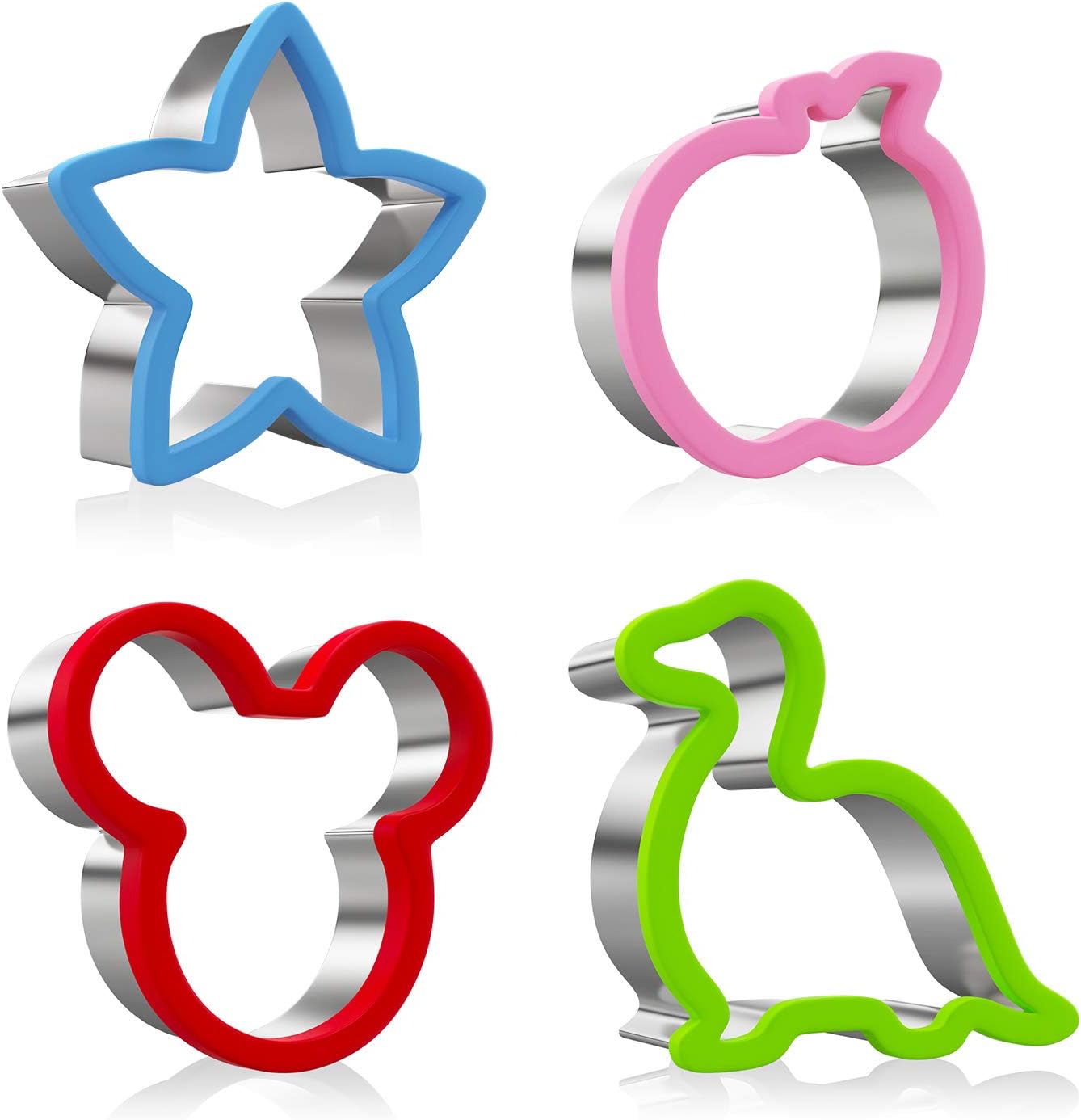 Hibery 5 Pcs Cookie Cutters (Multi)