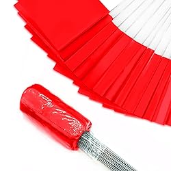 Zozen 100Pack Red Marking Flags, Writable/15x4x5