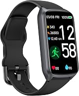 Amzhero Health Fitness Tracker 24/7 Heart Rate Pedometer Sleep Monitor 5ATM view 1