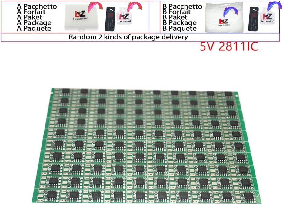 100pcs/pack DC5V ws2811 IC led Circuit Board PCB WS2811 LED RGB Pixel Module IC 12mm led Chip for led Addressable modules,DC5V 2811IC Board