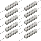 Dimlove Cement Resistor,10 PCS 10w 330 ohm 5% Axial