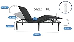 DHPM Adjustable Bed Base Frame TXL