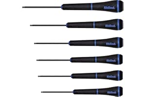EKLIND TOOL EKLIND 92600 PSD Ball-Hex (allen) Precision Screwdriver - 6pc set Metric MM sizes 1.3-4