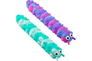 Langmeil Suction Pop Fidget Toy, Relax and Pressure Relief Toys, 3D Squeeze Anti-Pressure Popper Sensory Toys for Kids and Adults(Purple & Mint)