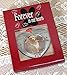 Pet Memory Heart Shaped Photo Ornament - No Longer by My Side Forever in My Heart - Engraved and Jeweled Keepsake for Pet Loss - Gift/Storage Bag Included