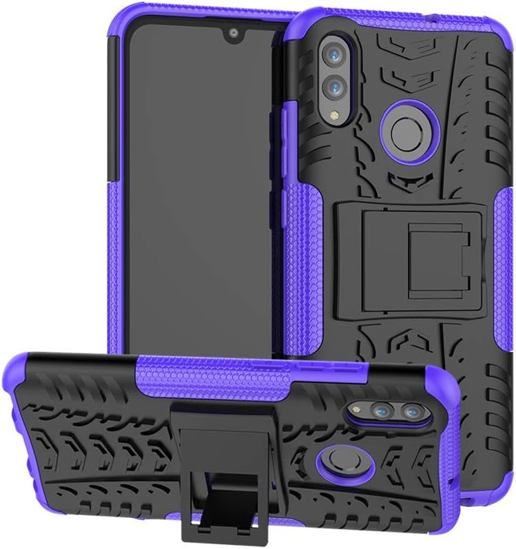 IRONB for Xiaomi Mi Note 10 Case,Ultra Slim PC Shell+PU Leather Back Case,Flip Mirror Phone Stand,Full Body Protection Case for Xiaomi Mi Note 10