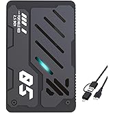 Tianken Ultra Slim Portable External Hard Drive USB 3.0 HDD Storage for PC, Laptop, Mac, Xbox one, PS4, PS5 (250GB)