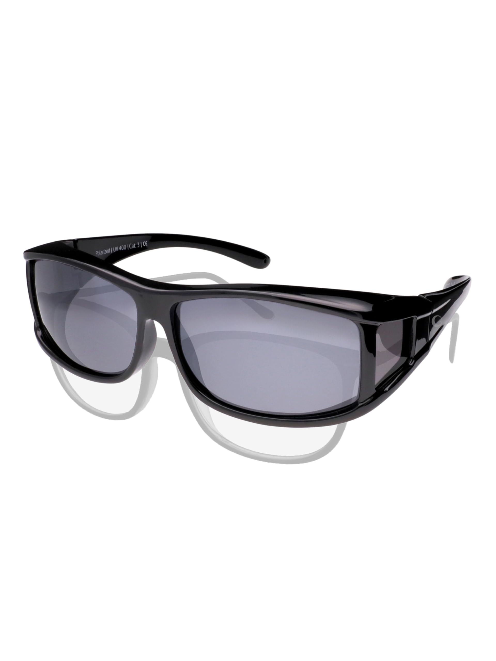 ActiveSol Men’s Fit-Over Sunglasses | UV400 Fit-Over Sunglasses | Polarised | Fit-Over Polarised Glasses for Prescription Glasses Wearers