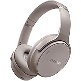 Bose QuietComfort Headphones - Wireless Bluetooth Headphones, Active Over Ear Noise Cancelling and Mic, USB-C Charging, Deep Bass, Up to 24 Hours of Playtime, Sandstone