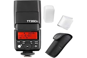 Godox TT350F 2.4G HSS 1/8000s TTL GN36 Camera Flash Speedlite Compatible with Fujifilm X-Pro2 X-T20 X-T2 X-T1 X-Pro1 X-T10 X-