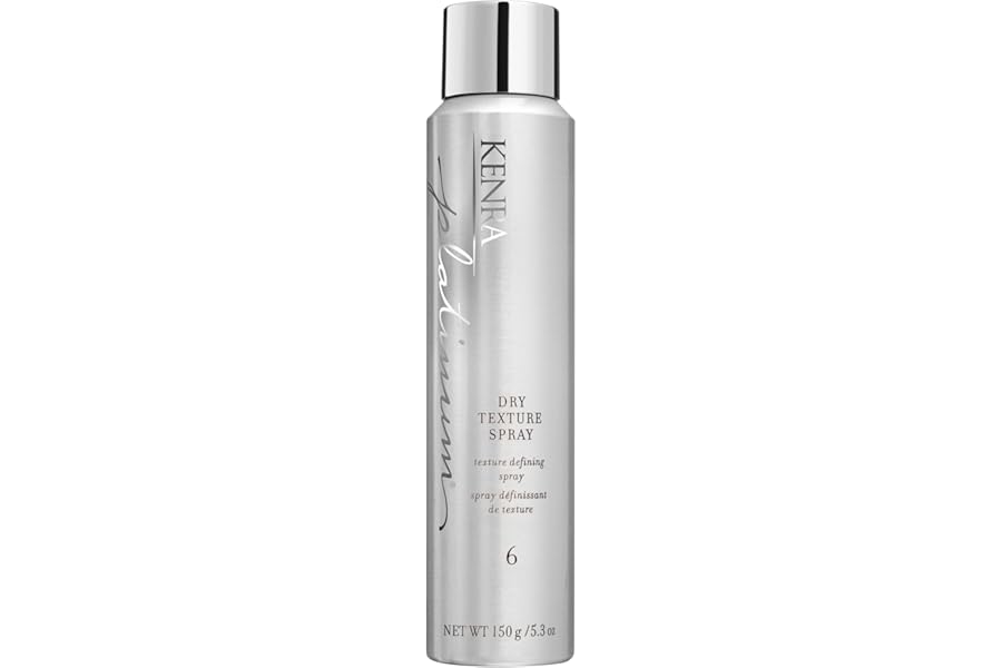 Kenra Platinum Dry Texture Spray 6 | Texture Defining Styler | Increases Texture & Fullness | Absorbs Oils & Impurities | Ultra-Lightweight, Non-Drying Formulation | All Hair Types