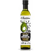 Chosen Foods Organic Avocado Oil for Cooking, 16.9 Fl Oz (Pack Of 1) | Seed-Oil Free, High Smoke Point
