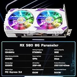 ARDIYES RX 580 8G Graphic Cards