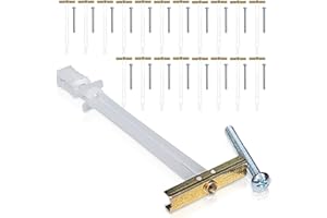 TOGGLER SNAPTOGGLE Drywall Anchor with Included Bolts for 1/4-20 Fastener Size; Holds up to 265 pounds Each in 1/2-in Drywall by TOGGLER (20 Pack)
