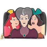 Loungefly Disney Villains Scene Evil Stepmother and Stepsisters Faux Leather Wallet