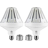 1200W Equivalent Led Corn light bulb,18000 Lumen LED Corn Bulbs 120W 5000K Daylight White Lamp,E26/E39 Medium Mogul Base,2-Pa