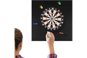 Dart Board Wall Protectors,Wall Protector for Dartboards | Heavy-Duty Professional Mat Black Protection for Adults Home Game 