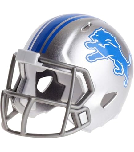 Casco Miniatur NFL Los Angeles Rams Riddell Speed Pocket - 5cm, Collezione Ufficiale