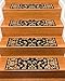 NaturalAreaRugs Sydney Carpet Stair Treads Rug (Set of 13), 9 x 29
