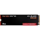 WD_Black SN8100 4TB NVMe SSD - PCIe 5.0x4, M.2 2280, Up to 14,900MB/s Read Speed, up to 11,000MB/s Write Speed, Best for AI Applications, Gaming, and Video Editing - WDS400T1X0M