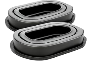 FLORIOGRA Upgraded Gel Ear Pads for Walker's Razor Earmuffs, Comfortable and Soft Replacement Gel Ear Cups with Sealed Bottom Shell
