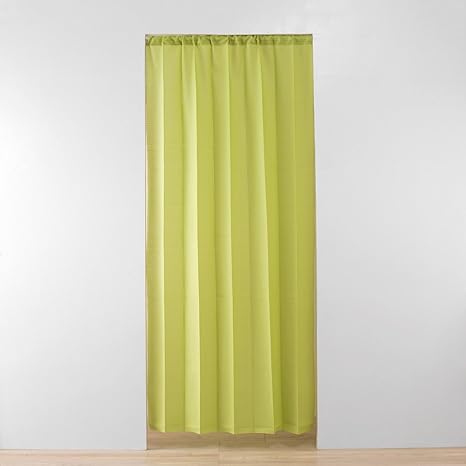 Amazon 間仕切りカーテン フリーカット パタパタ 遮熱 保温 遮像 Uvカット つっぱり式 カーテン のれん グリーン 幅100cm レース カーテン オンライン通販