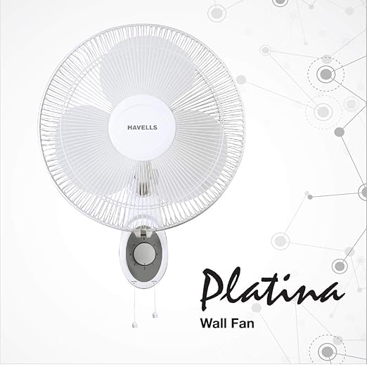 Havells Swing Platina 400mm Wall Fan (White)