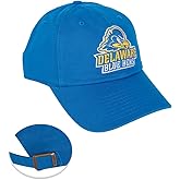 Desert Cactus University of Delaware Baseball Hat Fightin Blue Hens UD Brimmed Embroidered Hats Cap Adjustable Cloth Strap Adult (Style C)