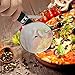 Pizza Cutter Slicer Wheel,2 Pack Stainless Steel Pizza Cutter Set-Very Sharp,Easy to Cut Through and Clean(Black) By Focusky