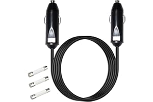 Ousaly P-1012 12V 24V to 12V 24V Power Cord for Green Mountain Grills GMG Davy Crockett & Trek Peak GMGP-1012 Daniel Boone Jim Bowie Prime and Prime Plus 12V Power Cord Cigarette Adapter Plugin