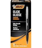 Amazon.com : BIC Glide Bold Black Ballpoint Pens, Bold Point (1.6