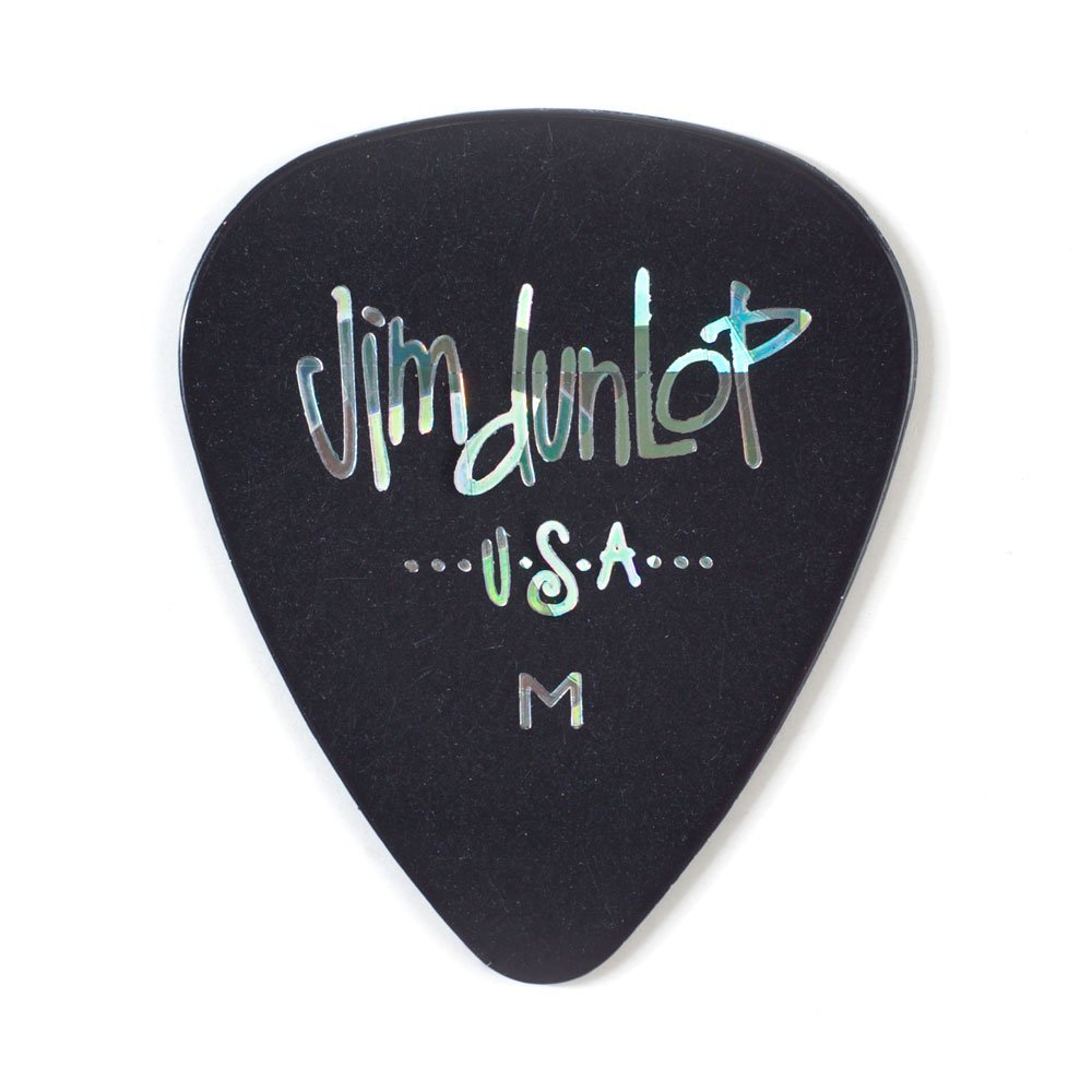 Jim Dunlop 483P03MD Classic Guitar Pick Player Pack - Black (Pack of 12) — image 1