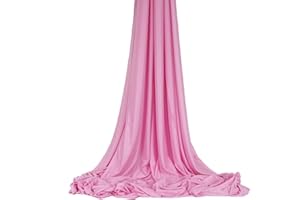 wellsem Deluxe L:5.5 Yards W:3 Yard Pilates Yoga Flying Swing Aerial Yoga Hammock Silk Fabric for Yoga Bodybuilding(5mx2.8m)