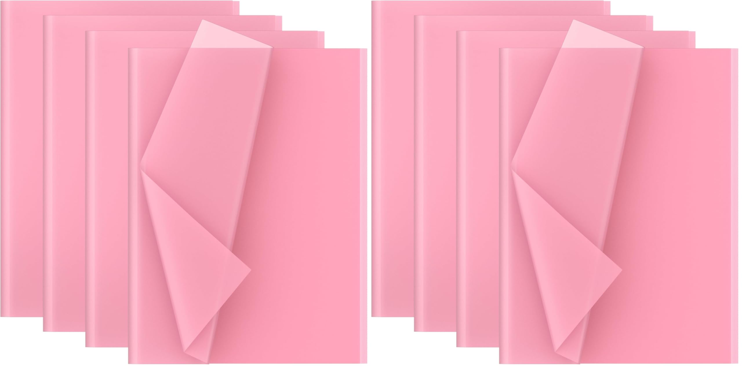 Creavvee 30 Tissue Sheets, Gift Wrapping, Kids Art and Craft Paper, Light Pink, 50 x 70 cm (Pack of 2)