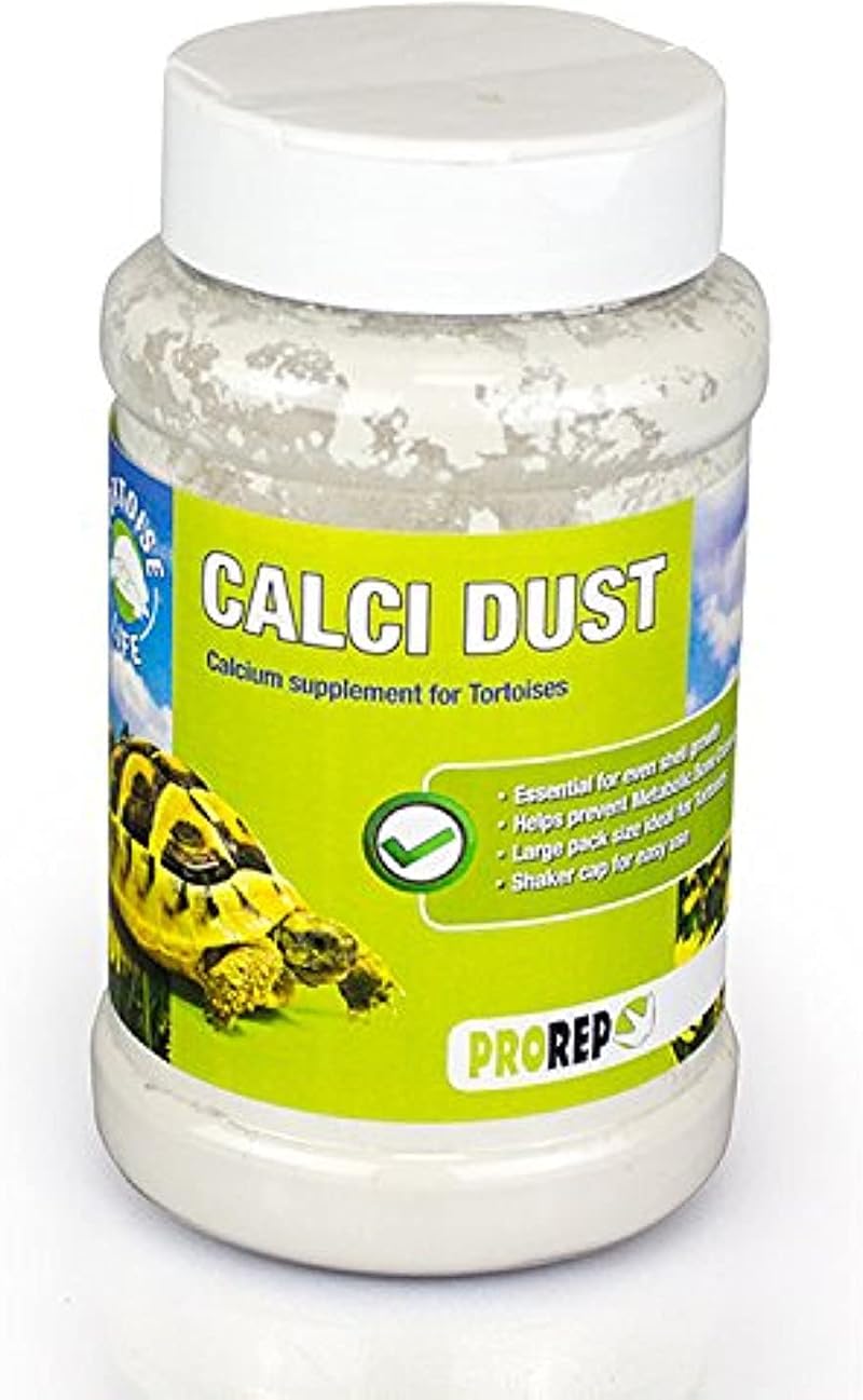 ProRep Tortoise Life Calci Dust 500g | Calcium Supplement for Tortoises