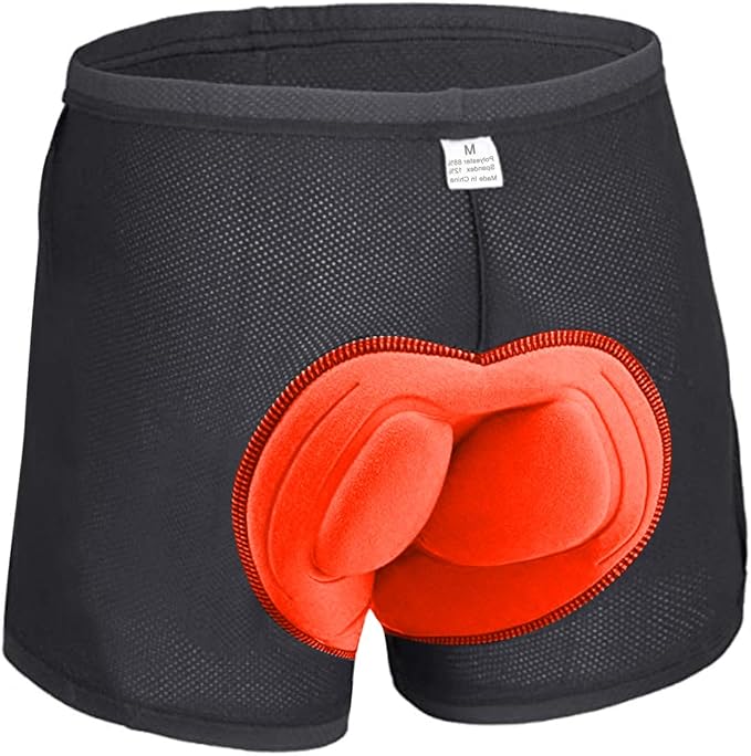 HIDARLING Men's 3D Padded Cycling Underwear Shorts Breathable and Anti
