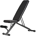 BARWING Adjustable Weight Bench for Home Gym,660LBS Foldable Incline Bench for Full Body Workout Easy Assembly Training Decline Bench