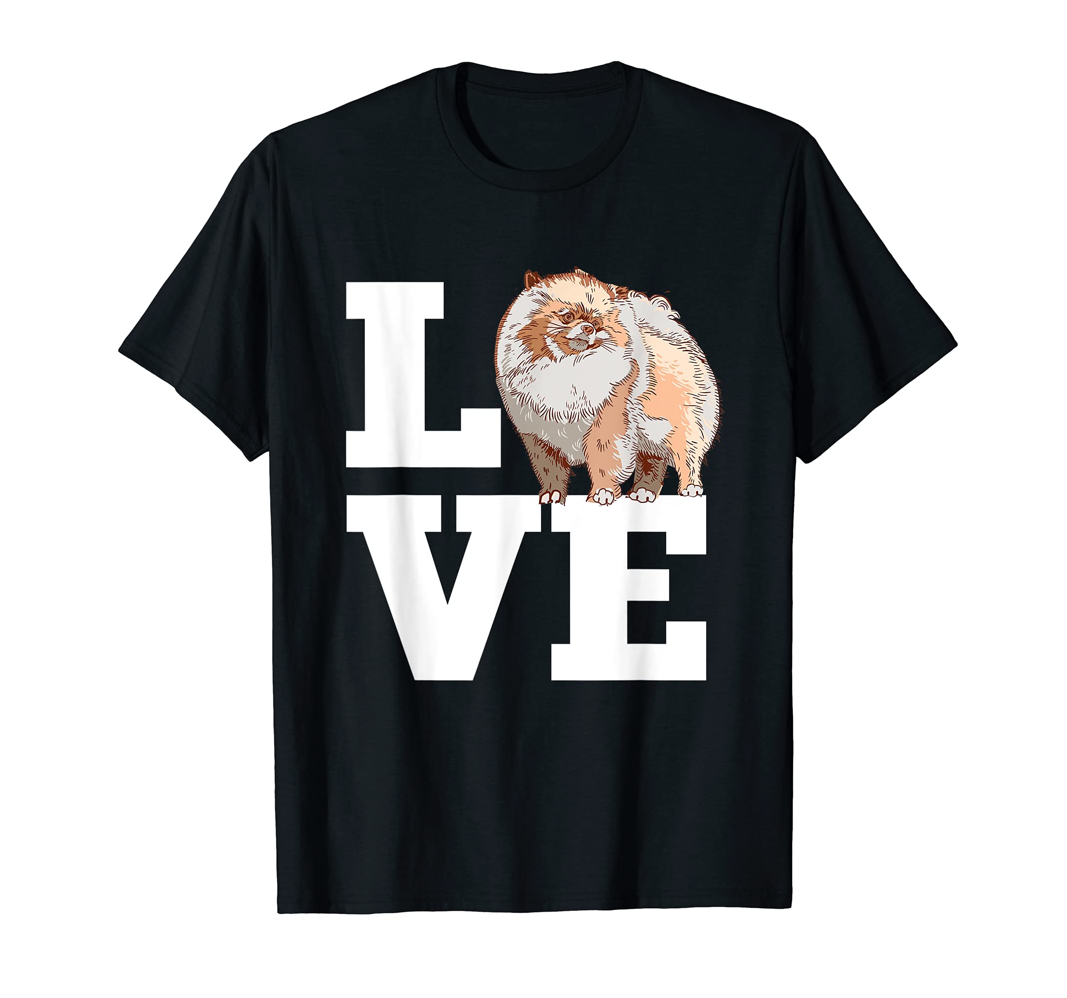 Love Pomeranian Dog Owners T-Shirt