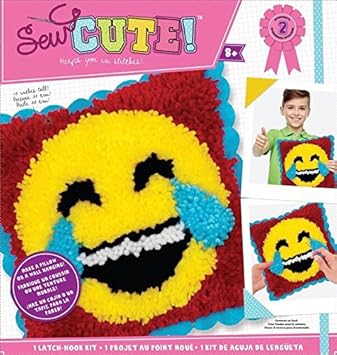 Amazon Co Jp Colorbok Sew かわいい絵文字 笑い涙 ラッチフックキット なし ホーム キッチン Amazon Co Jp Colorbok Sew かわいい絵文字 笑い涙 ラッチフックキット なし ホーム キッチン
