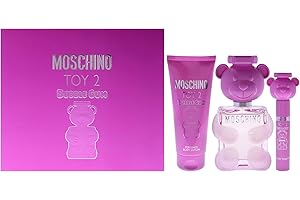 Moschino Toy 2 Bubble Gum by Moschino for Women - 3 Pc Gift Set 3.4oz EDT Spray, 0.33oz EDT Spray, 3.4oz Body Lotion