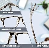 COOLOO Blue Light Blocking Glasses Gaming Anti Glare TR90 Frame view 2