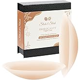 SLICK&SLEEK Nipple Covers for Women, Reusable & Hypoallergenic Adhesive Silicone Pasties