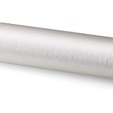 SILVER BRUSHED ALUMINUM VINYL WRAP 12" X 60" PROFESSIONAL GRADE WITH AIR RELEASE POCKETS BUBBLE FREE