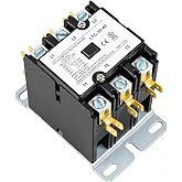 BlueStars 3 Pole 40A 240V Coil Contactor UL Recognized 42CF35AG | OEM Fits 42CF35AG , DP Contactor for HVAC, Air Conditioners, Heat Pumps &amp; Refrigeration Systems