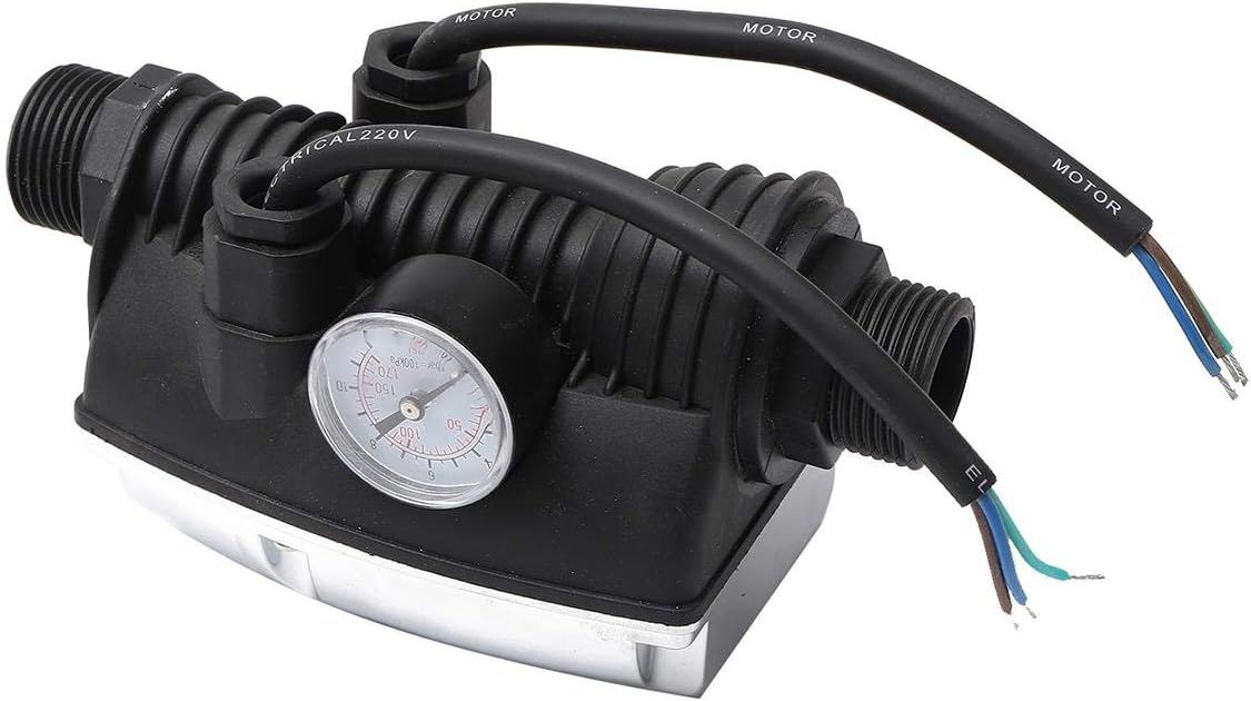 KATSU Tools Automatic Water Pump Pressure Control Switch 220V IP65 Adjustable Electronic Pressure Controller - Image 5
