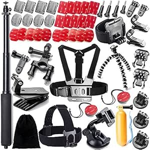 McStree 53-in-1 accesorios botiquín para GoPro HERO4 Session todas