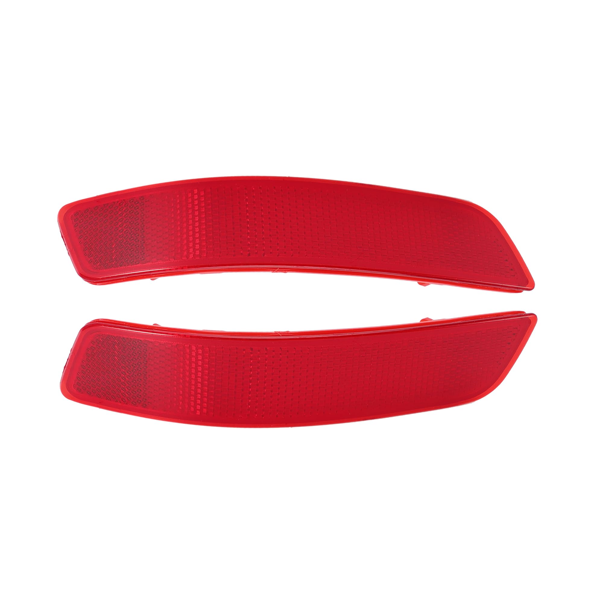 Photo 1 of INFINAUTO Bumper Reflector Rear Left Right Bumper Reflector Side Marker No.8192030040/8191030040 for Lexus ES300h 2013-2018 Plastic Red Durable