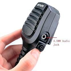 Retevis RT68 Shoulder Speaker Mic, IP54 Waterproof