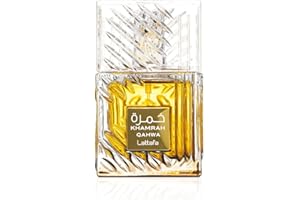 Lattafa Khamrah Qahwa For Unisex Eau De Parfum Spray, 3.4 Ounce