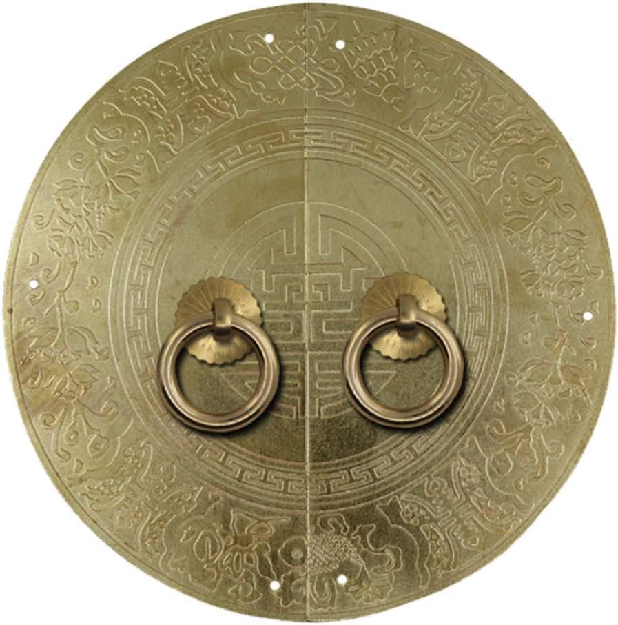 Cabinet face Plate.Decorative Living Room Kitchen Cabinet Wardrobe Handle Hardware-B diameter18cm(7inch)